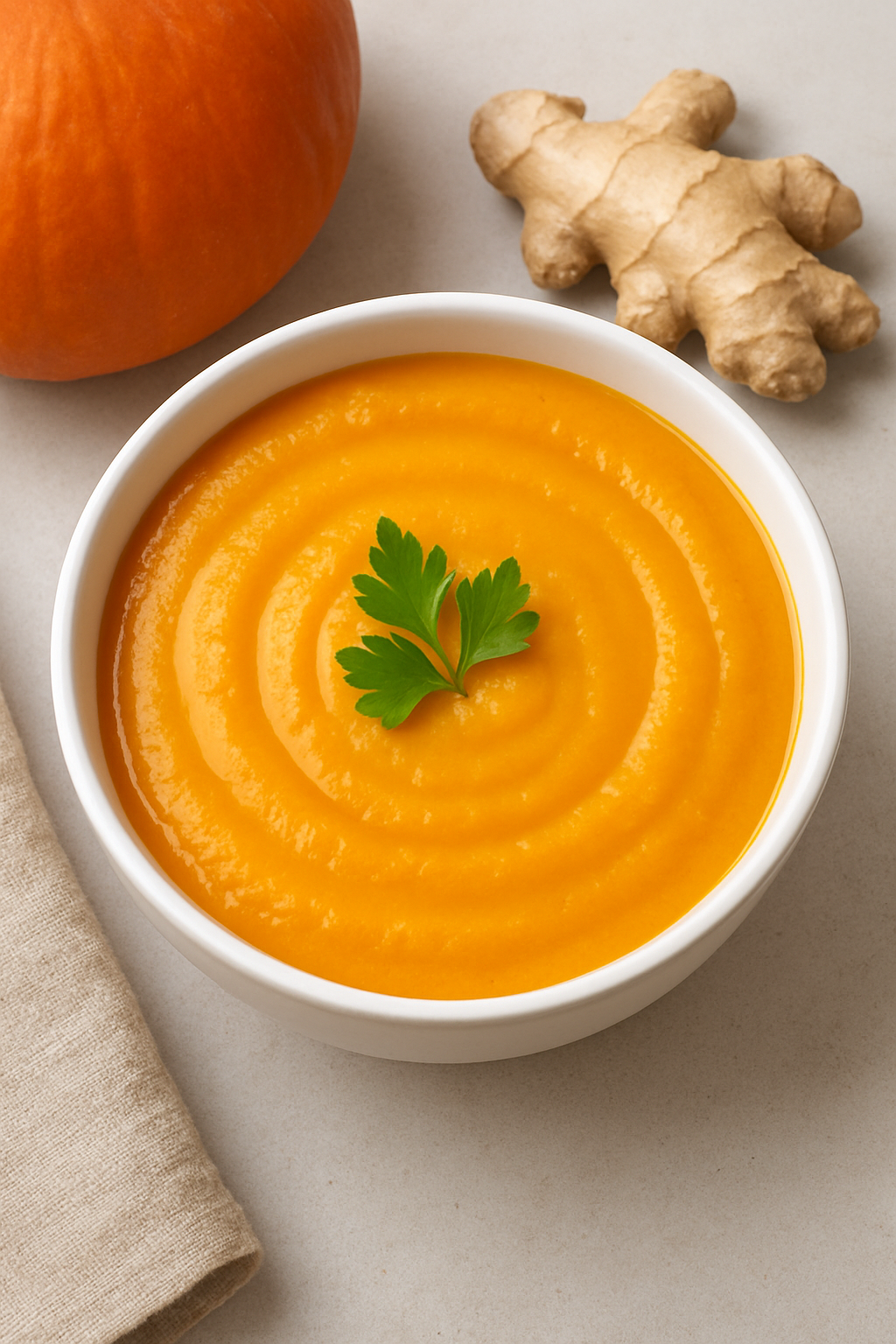 Pumpkin Ginger Soup